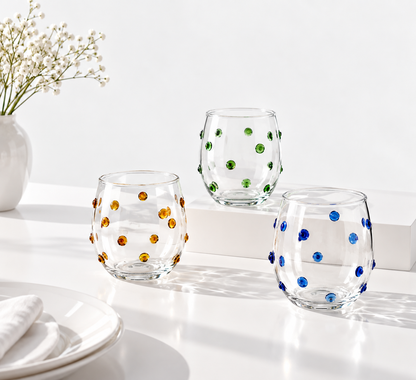 Ordelle | Copo de Vidro Dots