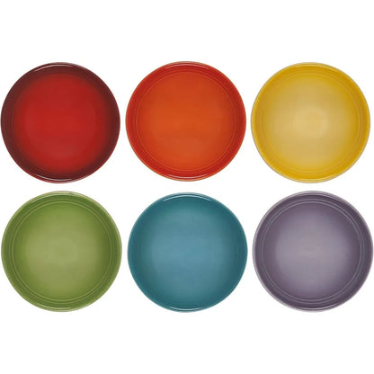 Ordelle | Jogo de Mini Bowls de Cerâmica Coloridos - 6 Peças