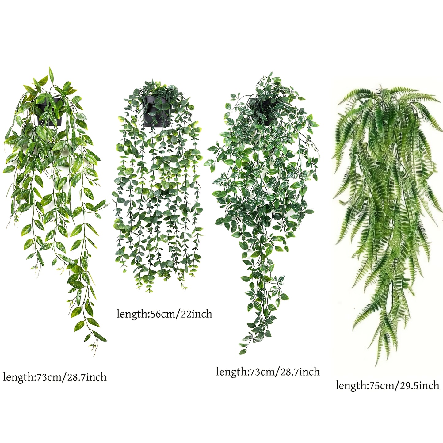 Ordelle | Kit 4 Plantas Pendentes Cascata