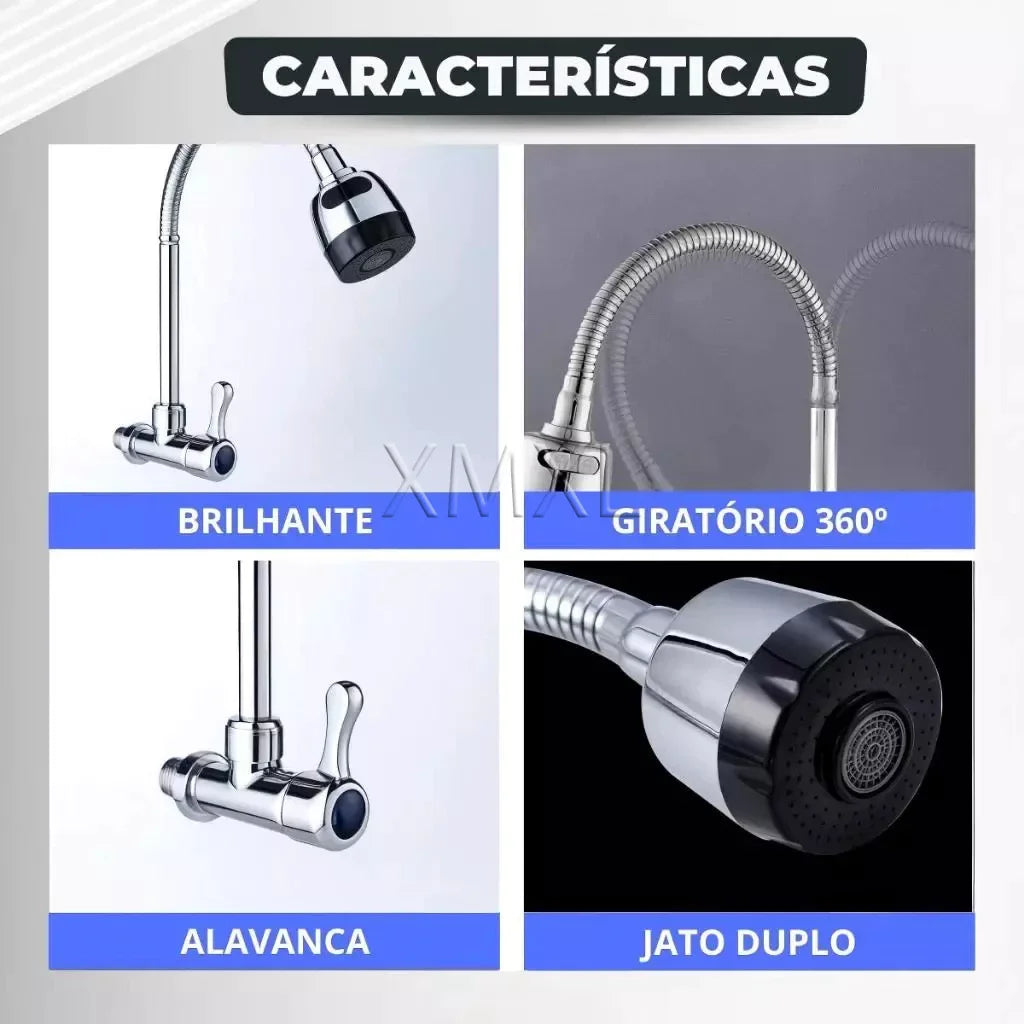 Ordelle | Torneira Gourmet Flexível