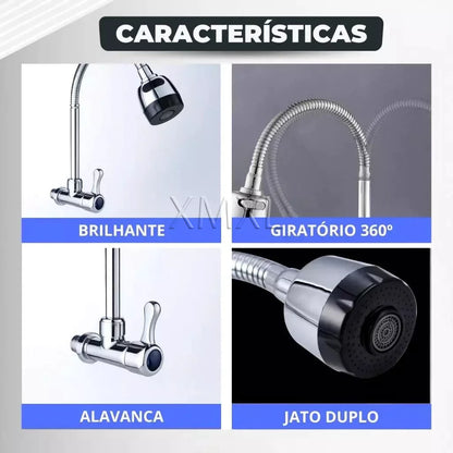 Ordelle | Torneira Gourmet Flexível