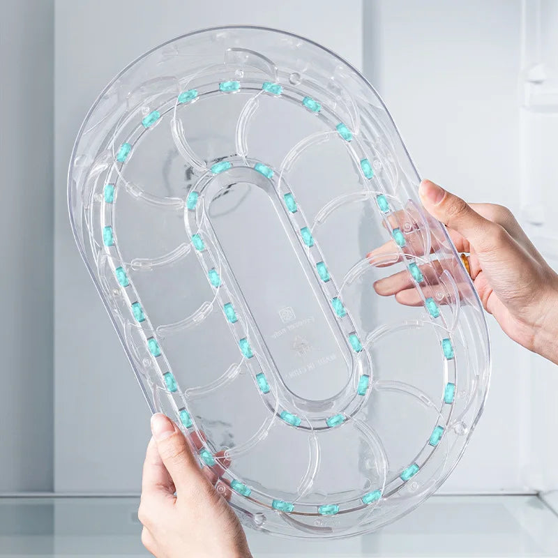 Ordelle | Organizador Giratório 360° para Geladeira